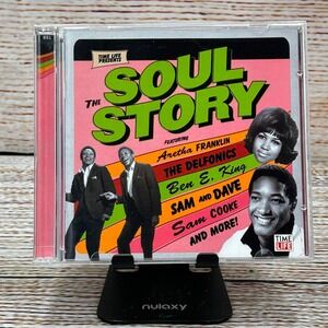 Time Life The Soul Story Volume Two 2-CD Set Aretha Franklin Sam Cooke OPCD-7896